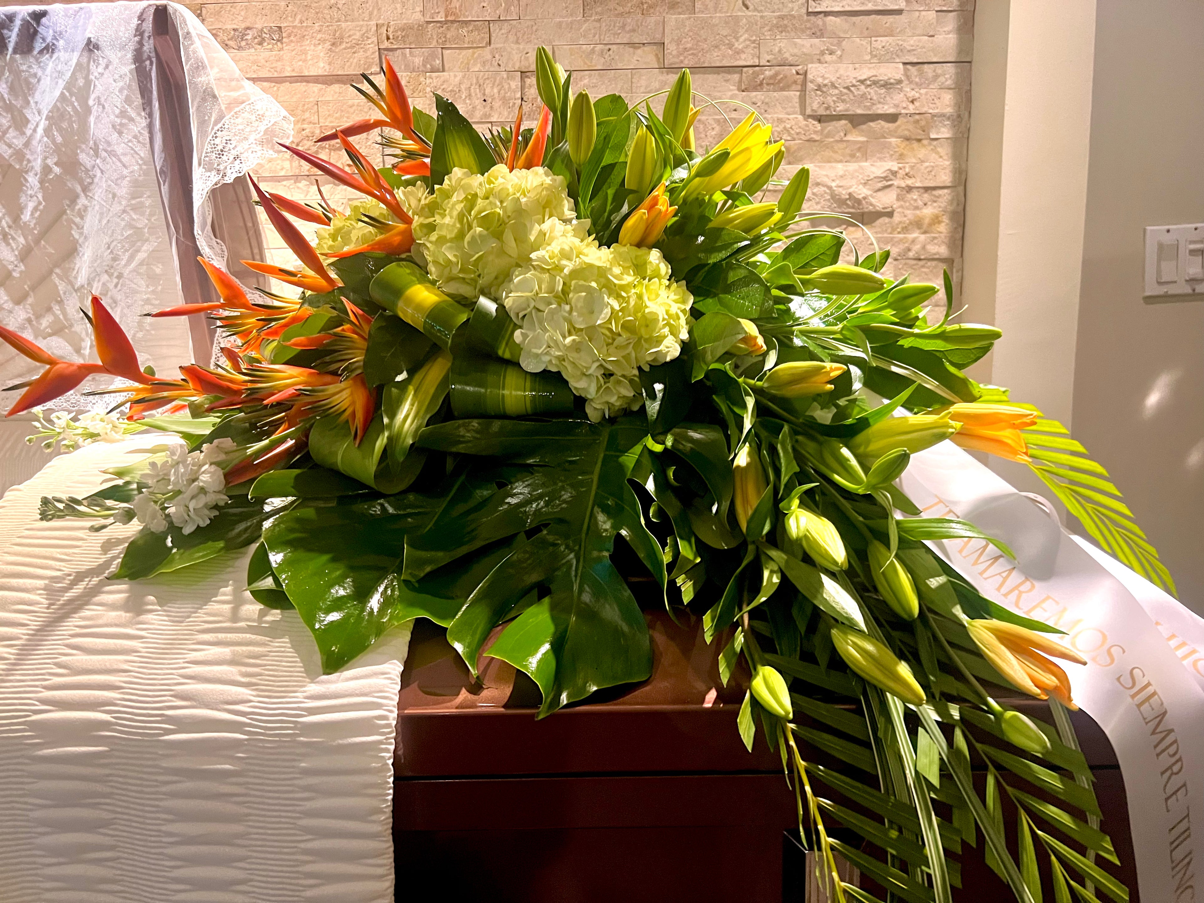 Cubierta Ataúd Tropical