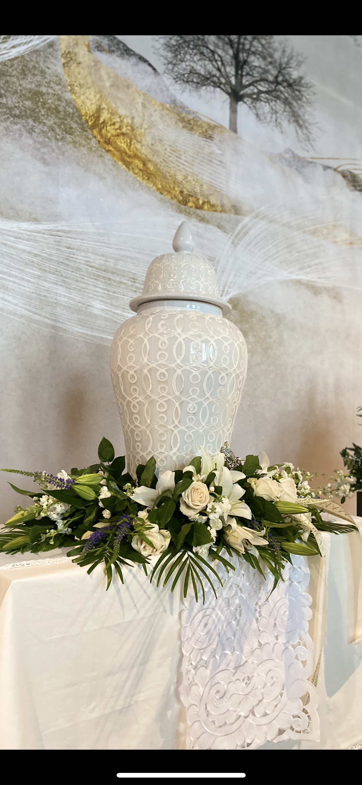 Arreglo Urna Cenizas